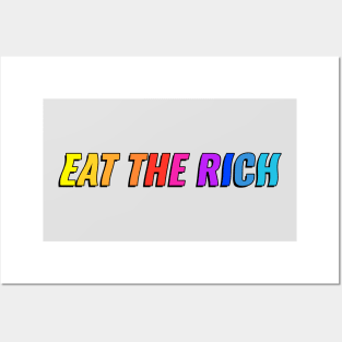 Eat The Rich - Anti Billionaire Posters and Art